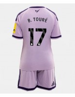 Newcastle United Bazoumana Toure #17 Alternativní dres pro děti 2026-27 Krátký Rukáv (+ trenýrky)